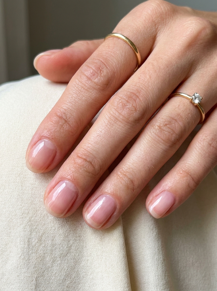 Sheer Pink Nails als Hellrosa Nägel Inspiration 2026